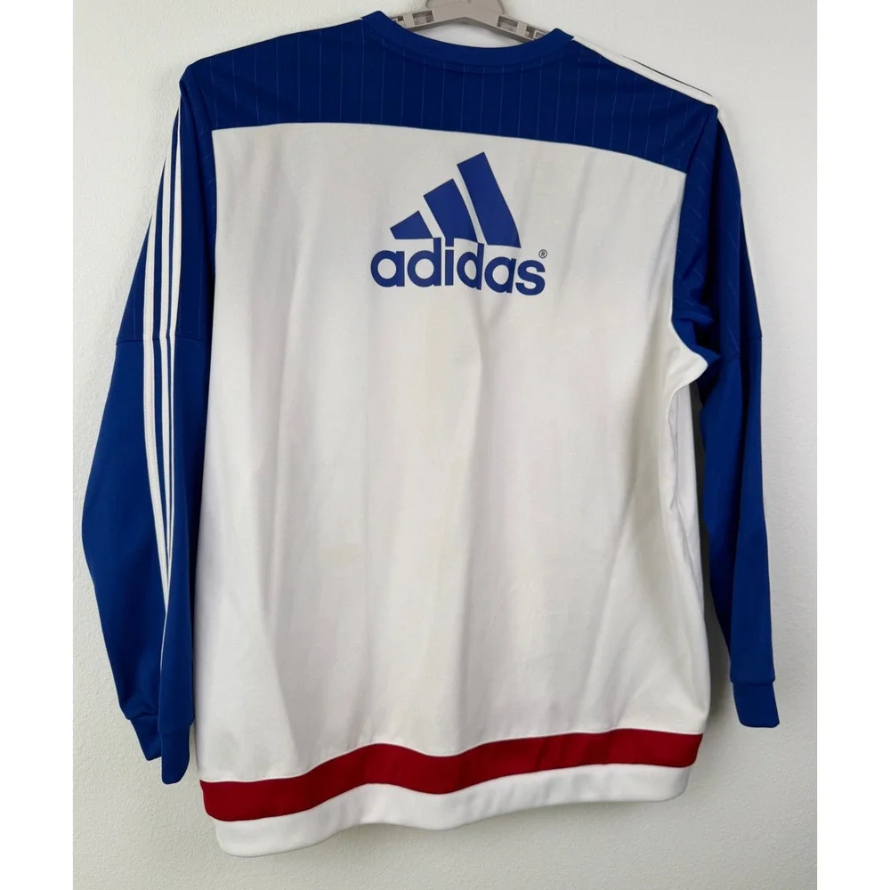 Adidas Chelsea FC Sweatshirt Mens 2XL Blue White Good Athleisure AP9724